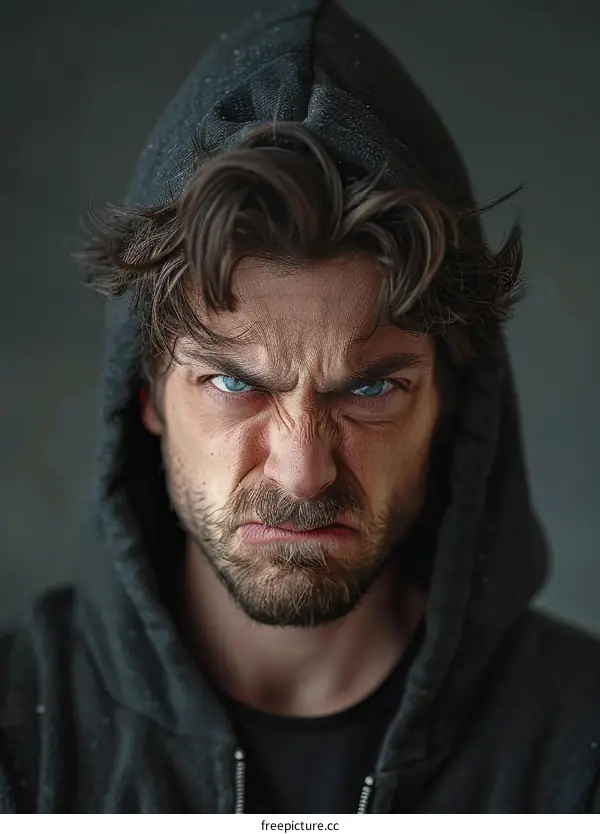 Portrait of an Angry Man