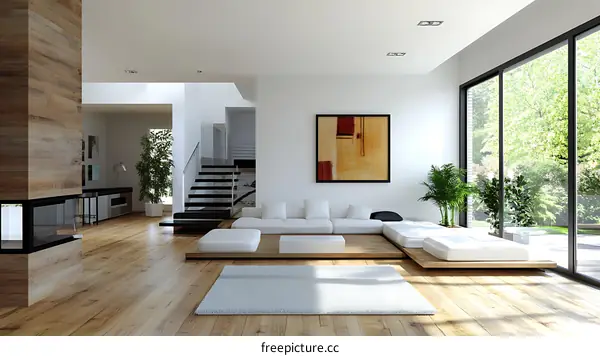 Modern Minimalist Living Room Design