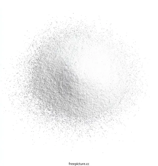White Powder Texture Display