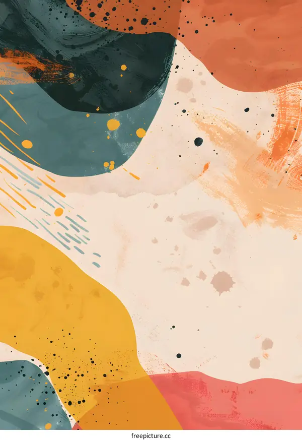 Abstract  Minimalist  Geometric Shapes  Background  Design