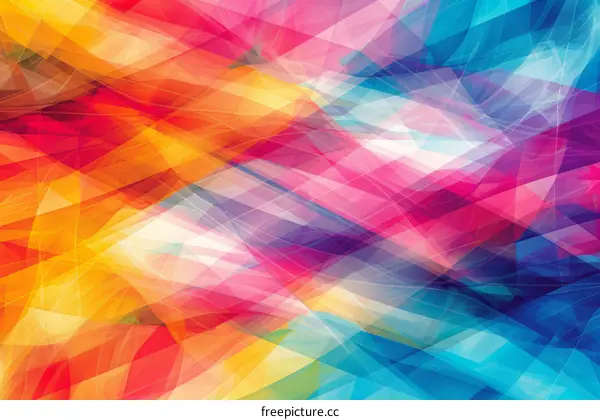 Vibrant Colors of Geometric Shapes