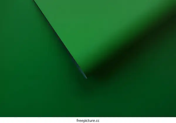 Abstract Green Paper Layered Background