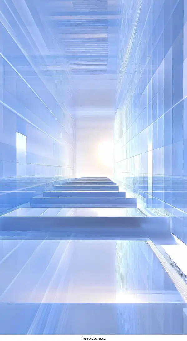 Abstract Architecture Glass Building Perspective