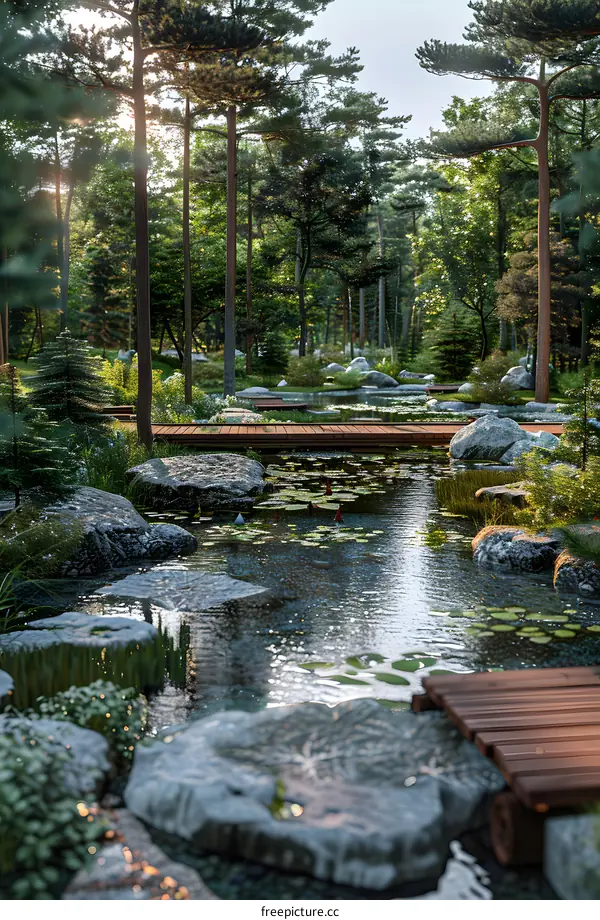 The path to the secluded place