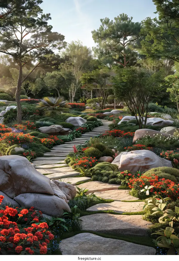 Landscape Architecture Design Rendering