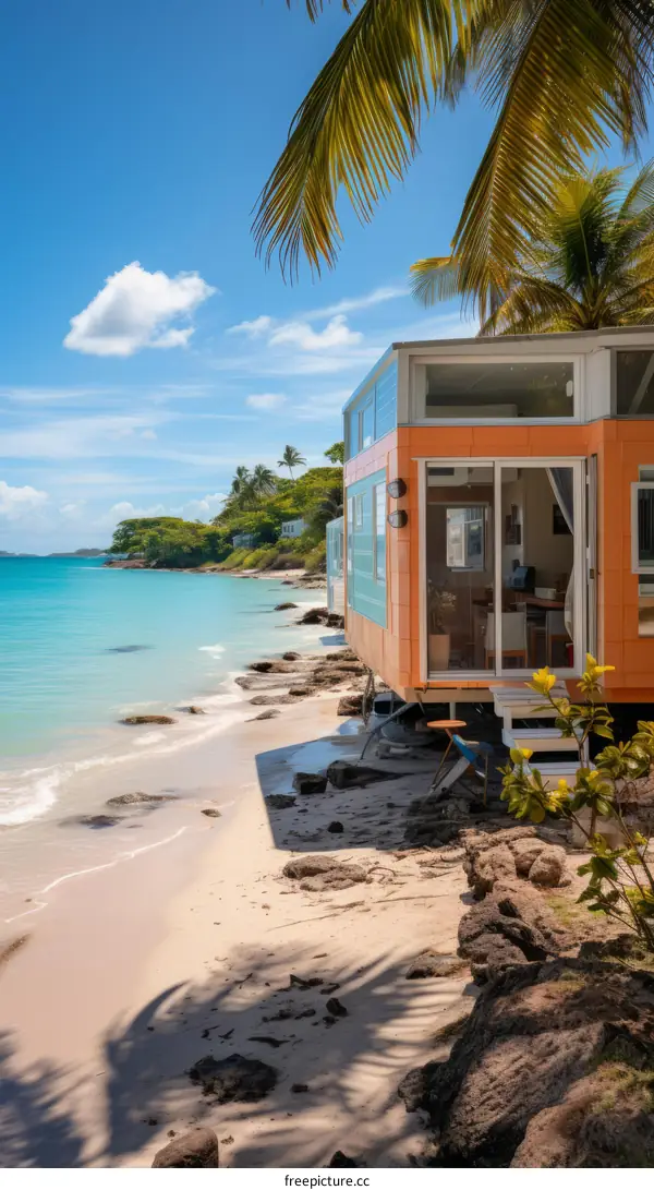 Beachfront Caribbean Tiny House
