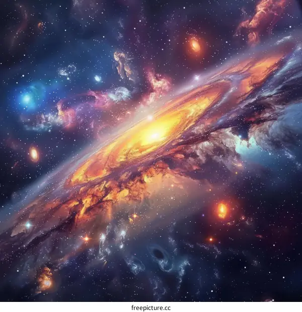 Exploring the Cosmic Canvas: Nebulae, Galaxies, and the Wonders of Space