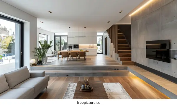 Modern House Interior Design with Bright and Airy Ambiance