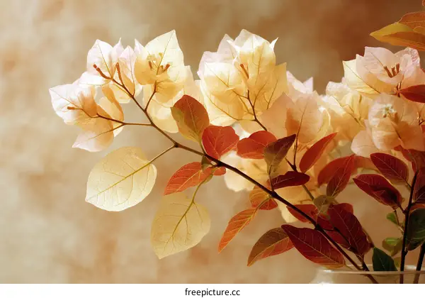Delicate Bougainvillea Floral Still Life