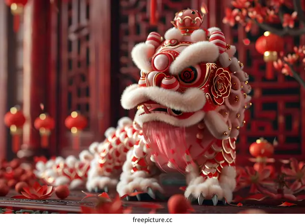 Lion dance to celebrate Lantern Festival