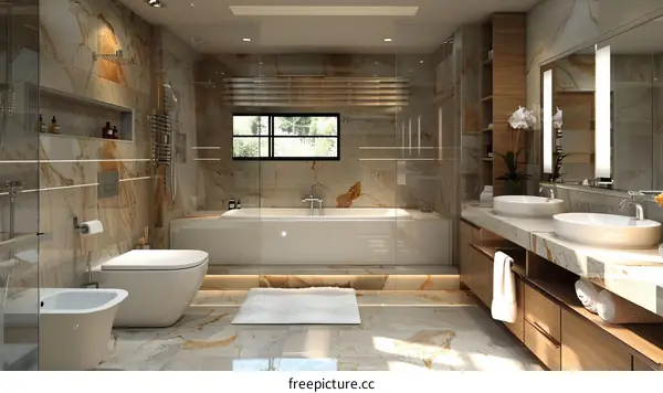 Luxury Modern Bathroom Interior Design