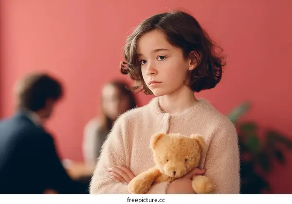 Child Sadness Family Therapy Session