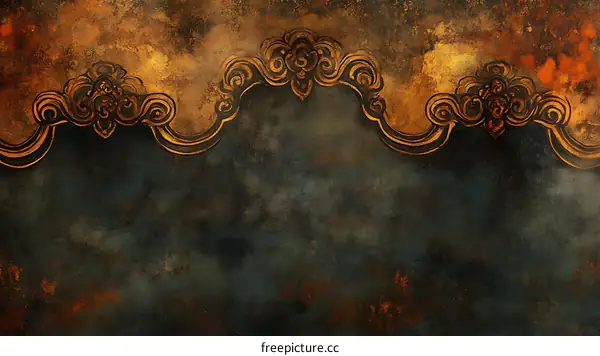 Vintage Decorative Pattern Design Illustration