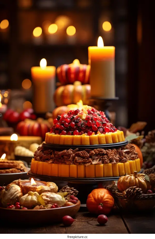 Delicious Thanksgiving Pumpkin Cake