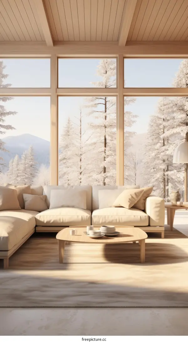 Modern Minimalist Living Room Interior Design