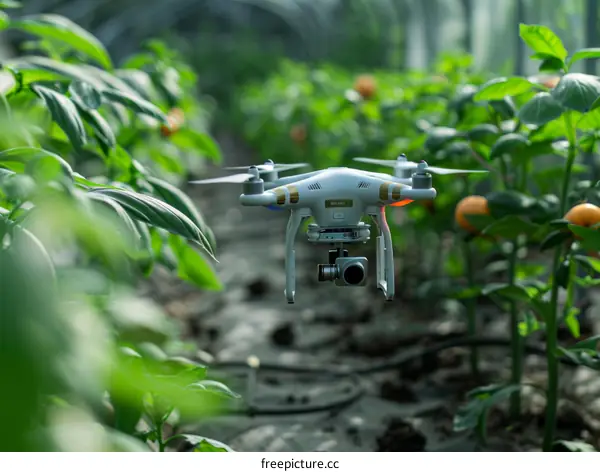 Agricultural UAV in action | Precision Farming Agriculture