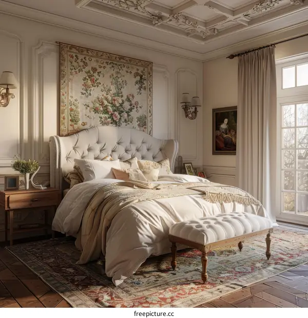 Elegant Classic Bedroom Interior Design