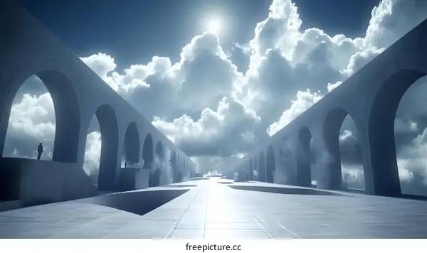White Arches Pathway to Heaven