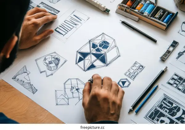 Creative Design Sketching Process