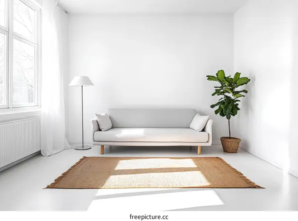 Modern Minimalist Living Room Interior Design