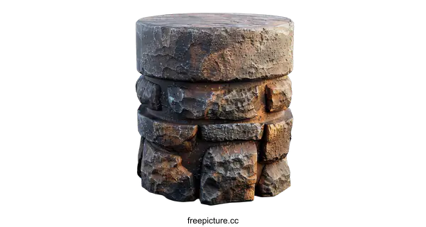 [Transparent Background PNG]Stone pedestal