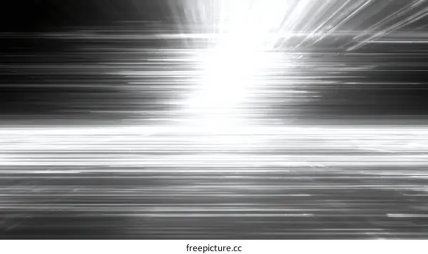 Abstract Light Trails and Lines Digital Art