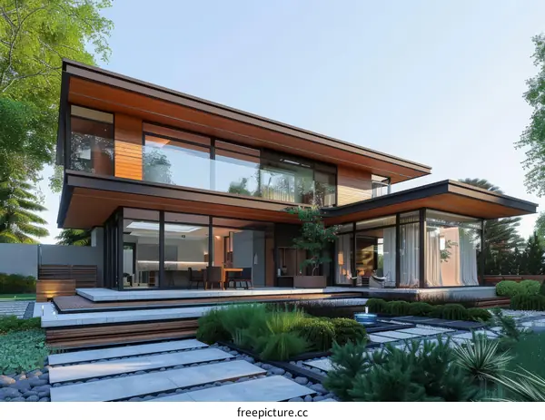 The beauty of modern architecture