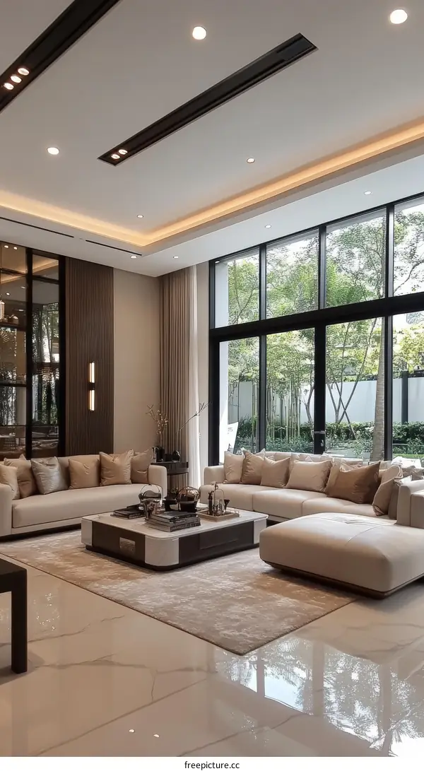 Modern Luxury Living Room Interior Design