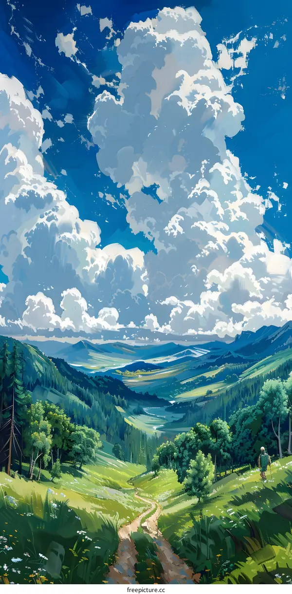 The Clouds over the Mountains