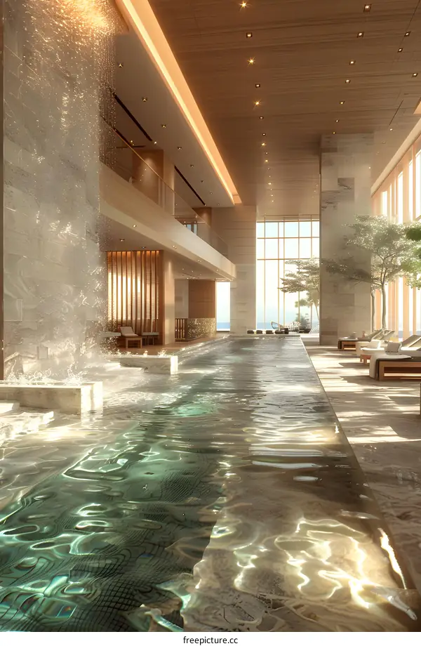 Indoor swimming pool