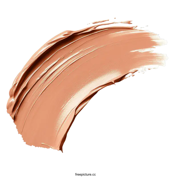 [Transparent Background PNG]Makeup Foundation Swatch Texture