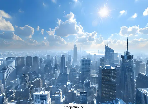 New York City skyline