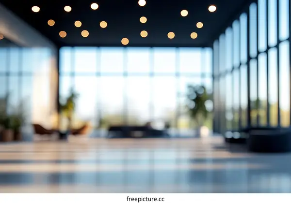 Modern Office Lobby Interior Design