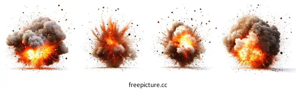Explosion Impact Visual Effects