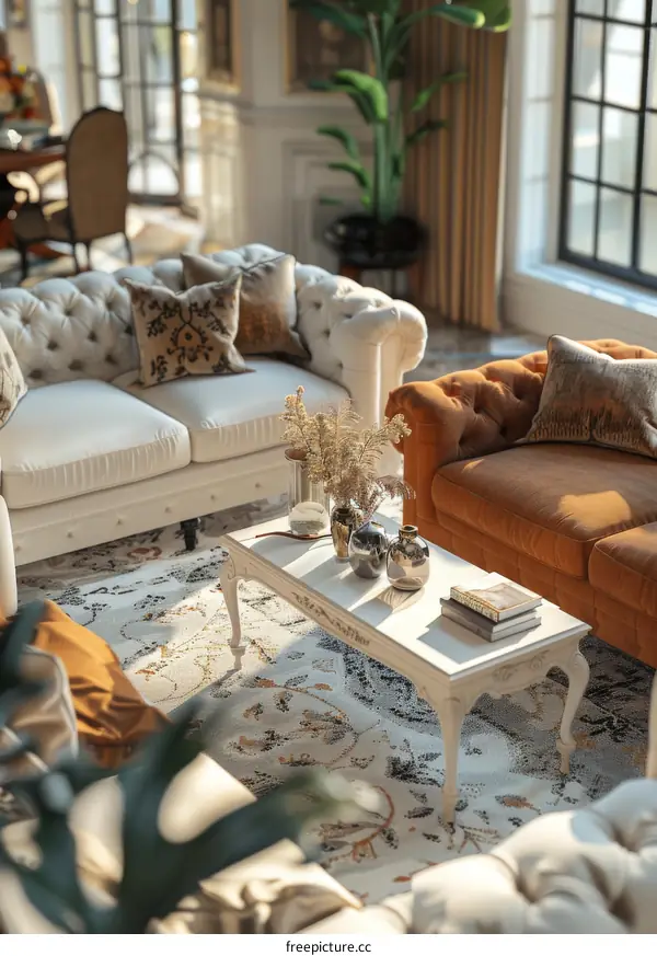 Modern Living Room Sofa with Luxury Design