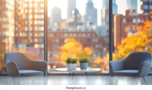 Modern City View Interior Design