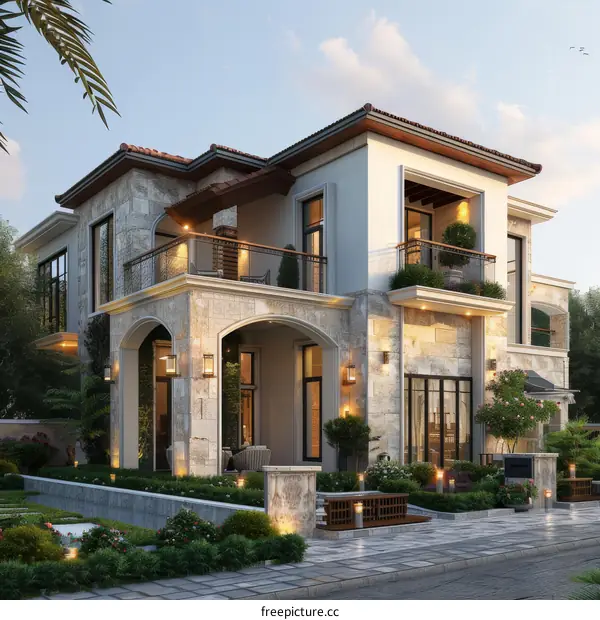 Modern Luxury Villa Exterior Design