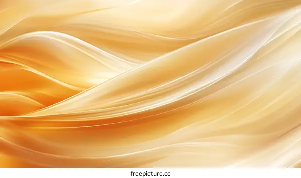 Abstract Gold Flowing Design