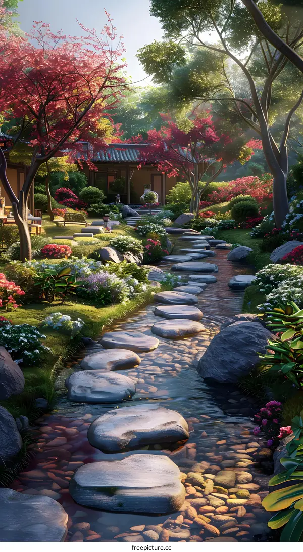 Chinese Garden Landscape