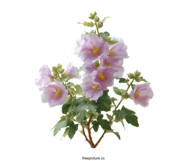 [Transparent Background PNG]Beautiful Light Purple Flowers in Elegant Arrangement