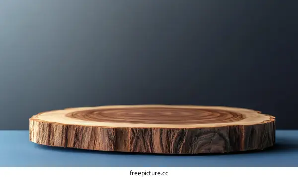 Wooden Slice Display Stand