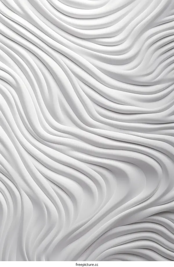 White wavy textured background