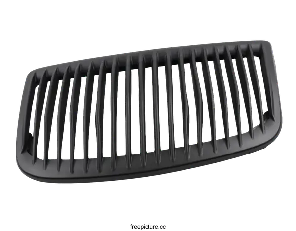 [Transparent Background PNG]Black Car Front Grille Automotive Part