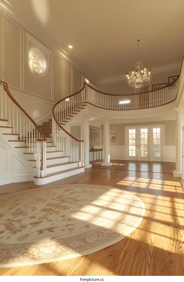 European style house interior