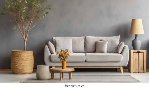 Modern Minimalist Living Room Interior Design