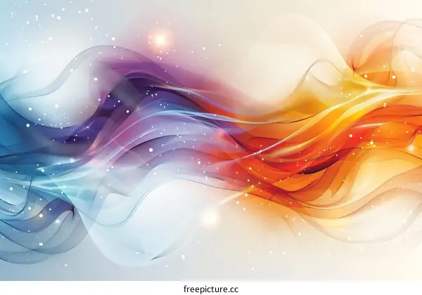 Vibrant and Dynamic Abstract Background