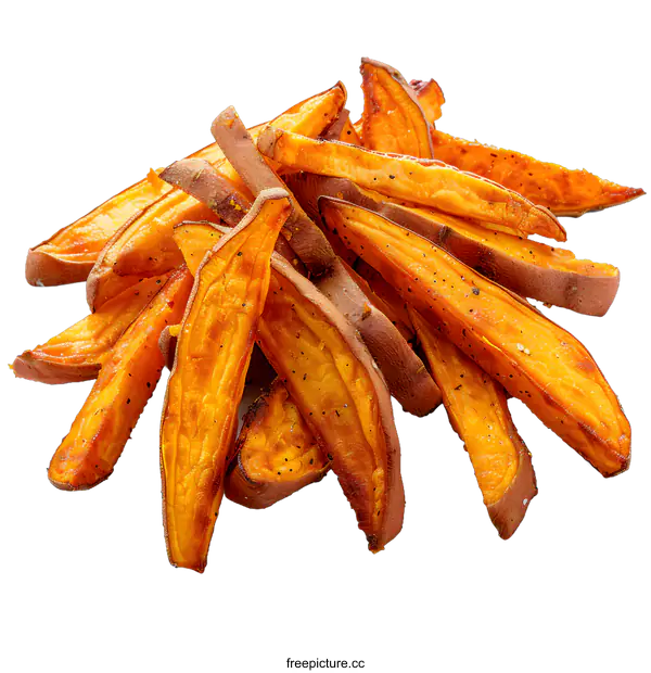 [Transparent Background PNG]Sweet potato fries