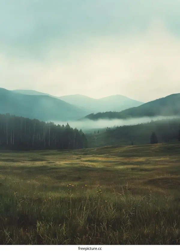 Misty Mountains and Foggy Forest