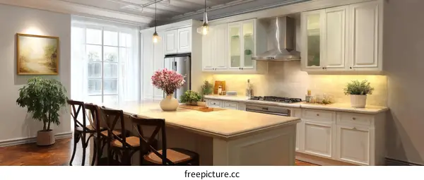 Elegant Classic Kitchen Interior Design