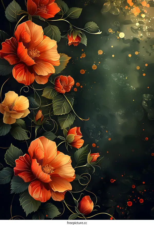 Hand-painted Floral Illustration